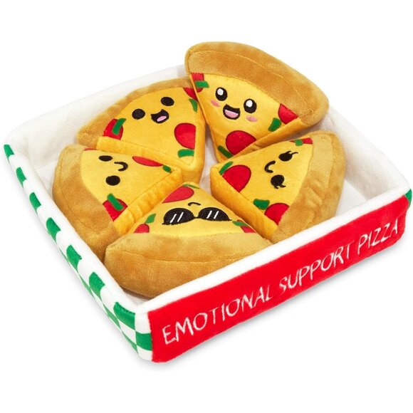 Kid's Toys Emotional Support Pizza —Plush Pizza by Emotional Support Plushies - Picture 1 of 8